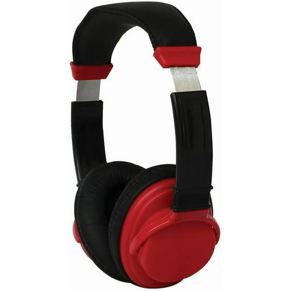 PRO SIGNAL - Hi-Fi Headphones with Stainless Steel Headband - Red