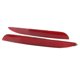 thumbnail image 4 of Reflector de parachoques trasero izquierdo y derecho 1 par brillante impermeable BFF4 51 5L0AF ANGGREK, 4 of 7