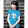 thumbnail image 2 of Panda Wishing Happy Birthday T-Shirt Juniors -Image by Shutterstock,  Medium, 2 of 4
