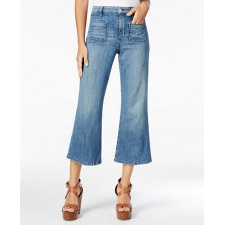 GUESS - Guess Milk Blue Wash Ankle Flare Jean Size 29 - Walmart.com