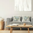 thumbnail image 3 of Stupell Industries Rustic Hydrangea Bouquets 2 Piece Decorative Printed Throw Pillow Set, 18 x 18, 3 of 8
