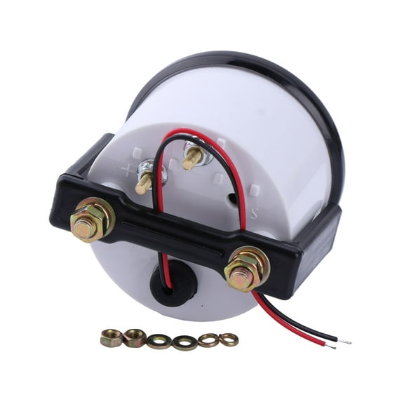 Car Voltage Meter,Voltmeter 12V 52mm/2in Voltage Meter Gauges 8-16V VoltMeter Electronic Voltmeter Voltage Gauges