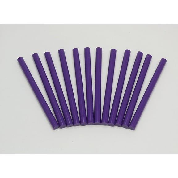 GlueSticksDirect Purple Faux Wax Glue Stick Mini X 4" 24 Sticks