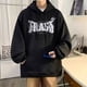 thumbnail image 5 of Sudadera con capucha con estampado de letras de grafiti vintage estadounidense para hombre, ropa de calle Y2K, sudadera de gran tamaño, sudadera con capucha de polar con bolsillo, ropa, 5 of 5