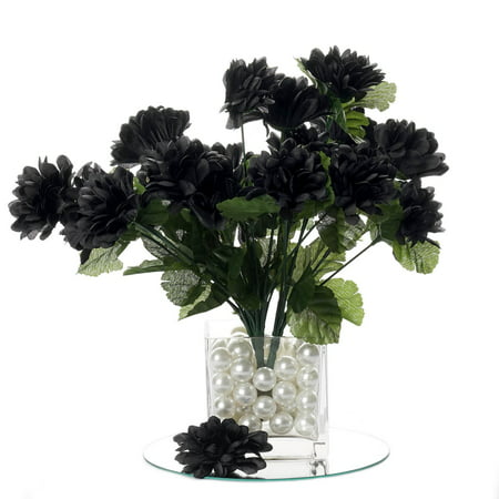 BalsaCircle 84 Chrysanthemum Mums Balls Silk Flowers - DIY Home Wedding Party Artificial Bouquets Arrangements