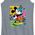 thumbnail image 3 of Disney - Mickey Sketch - Women's Racerback Tank Top, 3 of 5