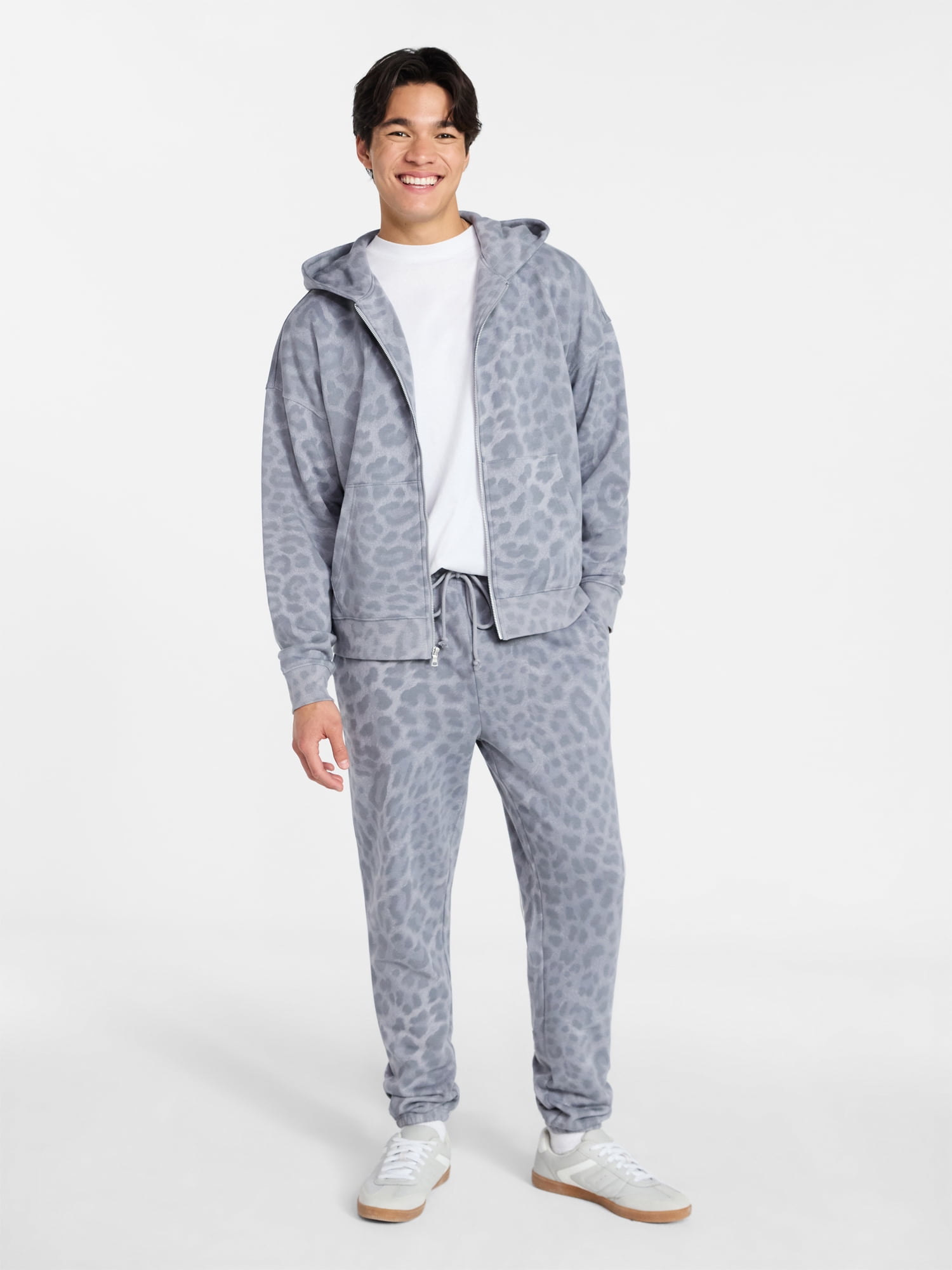No Boundaries Soft Fleece Jogger Sweatpants, 30'' Inseam, Men's XS-4XLT
