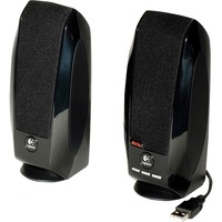 Logitech S-150 2.0 Speaker System - 1.20 W RMS - Black, 90 Hz to 20 kHz - USB - image 1 of 1