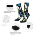 thumbnail image 3 of Pofeuu Parrot Print Crew Socks, Adult Running Hiking Socks for Youth and Adult, 3 of 6