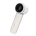 thumbnail image 2 of Mini ventilador portátil potente, recargable por viento, pequeño ventilador de escritorio para chica fitness Blanco, 2 of 9