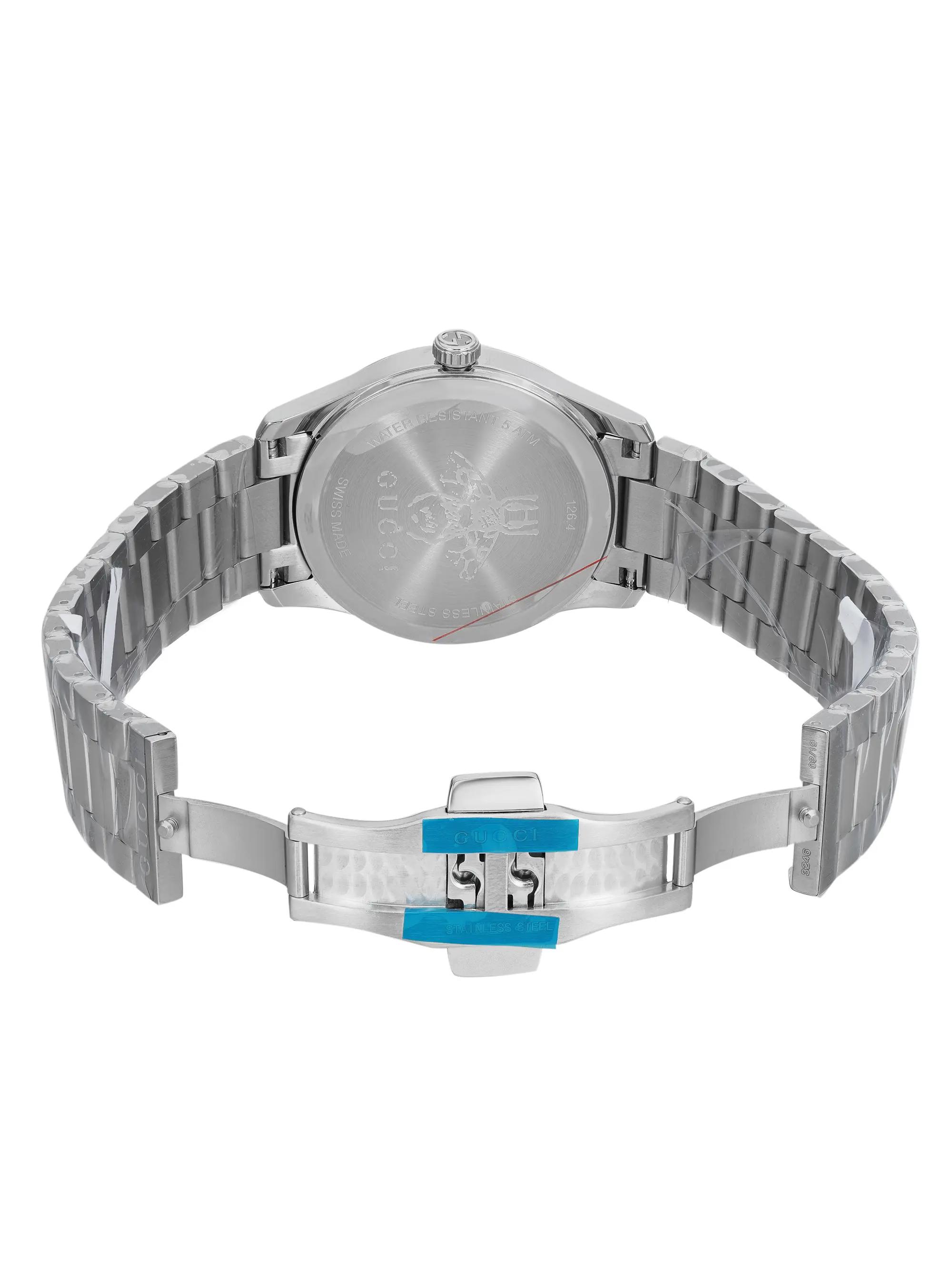 New Gucci G-Timeless Silver Dial Quartz Ladies Watch YA1264126 - Walmart.com