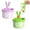 B, variant on Keti Rabbit Ear Sink Filter Basket (2pcs) Green+Violet+,Cooking soup residue filtering,kitchen strainer,Stainless steel