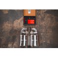 thumbnail image 1 of Valvetronic Design Exhaust Muffler UVM.76MM.X2 Single 3 Inch Offset Inlet; Single 3 Inch Offset Outlet; 18-1/2 Inch Overall Length, 1 of 24