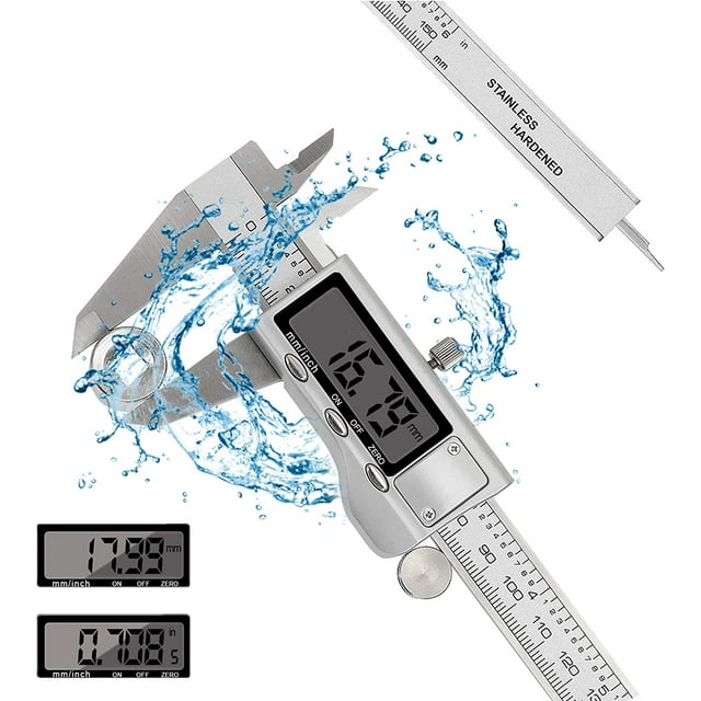 Digital Vernier Caliper/ Precision Adjustment Electronic Vernier Calipers Diameter Depth Gauge Measurement