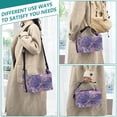 thumbnail image 6 of DIXRUYEE Lunch Bag Double Deck Lunch Cooler Box Fashion Purple Butterfly Garden Pattern, 6 of 7