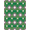 Green Navy White, Pattern 9, variant on ODIKA 8'x10' Washable Area Rug Sport Design With Crossed Bats Ball And Stitched Seam Accents Baseball Field for King Size Bedroom Under Bed, Master Suite, Non-Shedding, Easy Care
