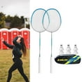thumbnail image 6 of Badminton Rackets Set of 2 Badminton Racquet for Indoor Outdoor Sports, 6 of 8
