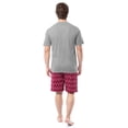 thumbnail image 4 of Fruit of the Loom Men's Father's Day Americana Graphic Sleep T-shirt and Pajama Short Set, Sizes S-XL, 4 of 15