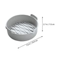 thumbnail image 2 of WASHWEPE Accesorio De Silicona Para Freidora Reutilizable Antiadherente Para Cocina, 2 of 8