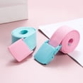 thumbnail image 4 of Children's Macaron Colour Blocking Canvas Belt Unisex Jeans Accessories Simple Versatile Colourful Belt Plastic Buckle, 4 of 6