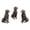 #2, variant on FastXmas 3PCS Spring Easter Cute Rabbit Dog Reindeer Shaped Resin Pot Feet Set, Decorative Dog Plant Risers Flower Pot Base Support Elevators Ideal for Garden Outdoor Planters Home Decor(Reindeer)