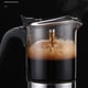 thumbnail image 5 of Cafetera Italiana Visible Del Pote De Moka Del Acero Inoxidable Para Ministerio Del Interior, Manija Resistente Al Calor, 5 of 7