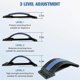 thumbnail image 4 of Back stretcher and lumbar support for massage and pain relief, 4 of 5