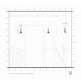 thumbnail image 2 of Livex Lighting Aero 1-Light White Metal Single Wall Sconce in Polished Chrome, 2 of 13