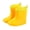 A-Yellow, variant on Boys Girls Waterproof Rain Boots Solid Color Leather Trim Non Slip Eva Toddler Outdoor Home Short Boots, A-Pink