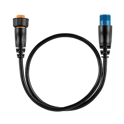 Garmin 8-Pin Transducer to 12-Pin Sounder Adapter Cable with XID