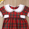 thumbnail image 4 of Girls Sister Matching Doll Collar One-piece Jumpsuit Dress, 4 of 9