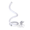 thumbnail image 1 of Tignapoo Modern USB-Powered RGB Spiral Desk Lamp with Key Switch, 5W Acrylic Light for Bedroom & Living Room, White, 1 of 6