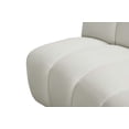 thumbnail image 6 of Meridian Furniture Infinity Cream Velvet 2pc. Modular Sectional, 6 of 9