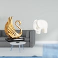 thumbnail image 2 of Figura de cisne, estatua de , escultura de resina, adorno artístico, centro de mesa para sala de estar, dormitorio, oficina, armario, adecuado, 2 of 8