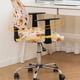 thumbnail image 3 of Advancent Juego de protectores para asiento elevador de computadora, funda elástica de licra para silla de oficina dividida, funda para asiento Decoración del hogar tipo+3, 3 of 6