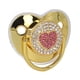 thumbnail image 4 of Chupete Para Recién Nacido, Chupete De Silicona, Uso Exquisito, Cómodo, Conjunto De Chupetes Con Forma De Corazón Para Bebés, 4 of 7
