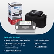 OMRON Complete 2-in-1 Upper Arm Blood Pressure Monitor and EKG Monitor for Home Use
