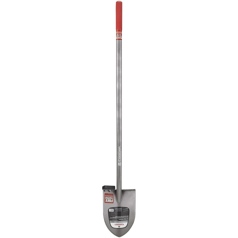Corona Dirt Tamp - 3.5" X 12" Steel Head, 58" Handle For Soil & Gravel Compaction