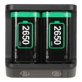 thumbnail image 2 of Paquete de batería de controlador de carga rápida para Xbox, 2 uds., batería recargable de 2650mAh con cargador para Xbox One Series S, 2 of 5