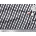 thumbnail image 3 of Soimoi Moss Georgette Fabric Stripe Block Print Fabric by Yard 42 Inch Wide, 3 of 3