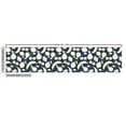 thumbnail image 3 of Fruits Fabric by the Yard, Summer Foods Apple Banana Cherry Strawberry Lemon Branches Fresh, Decorative Upholstery Fabric for Sofas and Home Accents, Dark Blue White and Yellow by Ambesonne, 3 of 5