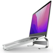 MMOBIEL Aluminum Laptop Stand for 10-18 Inch Laptops Ventilated