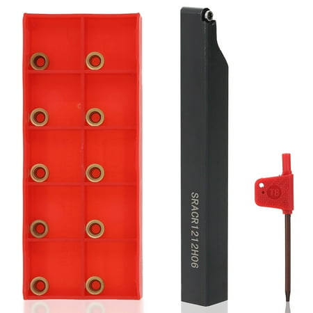 

Tickas SRACR1212H06 Tool Holder Indexable Boring Bar For Lathe Turning Tool With Carbide Insert