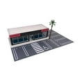 thumbnail image 1 of 1:64 Estacionamiento Exhibición de vehículos Estacionamiento Escenario Multifuncional Arquitectónico Estacionamiento con árbol, 1 of 9