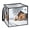 House Christmas Decorations, variant on Home Organizer Foldable Fabric Storage Bin With Handle House Christmas Decorations