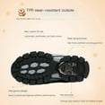 thumbnail image 4 of XXWXYD Baby Boots Girls Boys Snow Boots Outdoor Warm Comfortable Non Slip Mid Calf Padded Small Big Kids Winter Shoes for Fashion Breathable Classic Shoe(9.5-10 Years,Black), 4 of 6