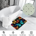 thumbnail image 3 of Butterfly Office Rug Door Carpet Indoor Rugs Polyester Non-Slip Machine Washable, 3 of 6