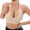 Skin, variant on Grandest Birch 2PCS Women Sports Bra Adjustable Spaghetti Strap Halter Neck Deep V Neck Shockproof Push-up Breathable Wireless Seamless Yoga Jogging Vest Bra,Pink,36D