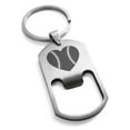 thumbnail image 1 of Stainless Steel Love Baseball Heart Engraved Bottle Opener Dog Tag Keychain Keyring, 1 of 1