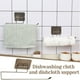 thumbnail image 1 of Porta toallas de papel de cocina de acero inoxidable | Montaje adhesivo sin taladros | Inoxidable, acabado cepillado, ahorra espacio, 27 cm | Soporte de trapo de paño de cocina, gancho organizador, 1 of 8